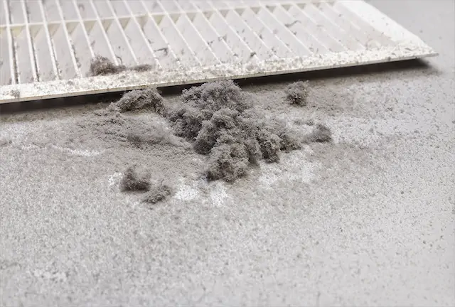 Inset image representing AIR DUCT CLEANING