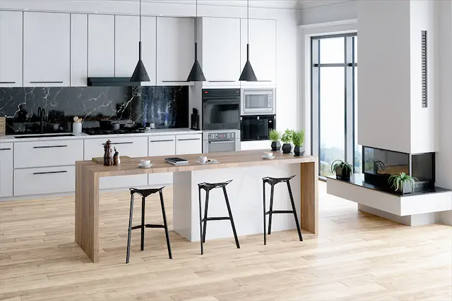 Inset image representing POST RENOVATION CLEANING